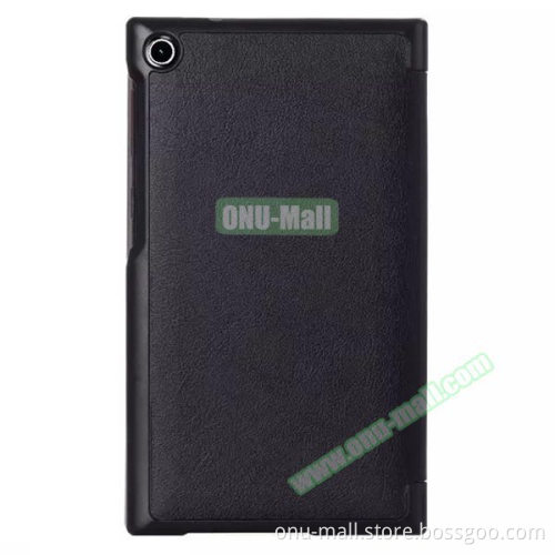Hot Selling Cheap 3 Folding Flip Leather Cover Case for Asus ZenPad S 8.0 Z580C